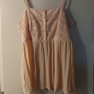 TORRID Light Pink Textured Cami